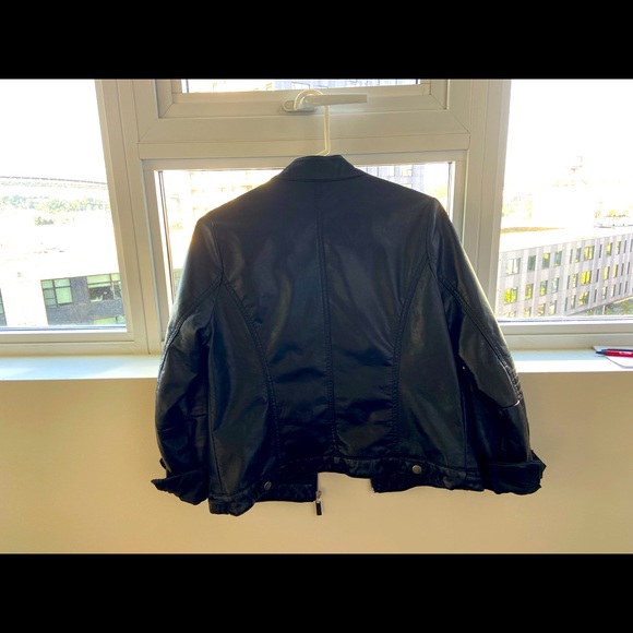 Faux-leather bomber - Picture 2 of 2